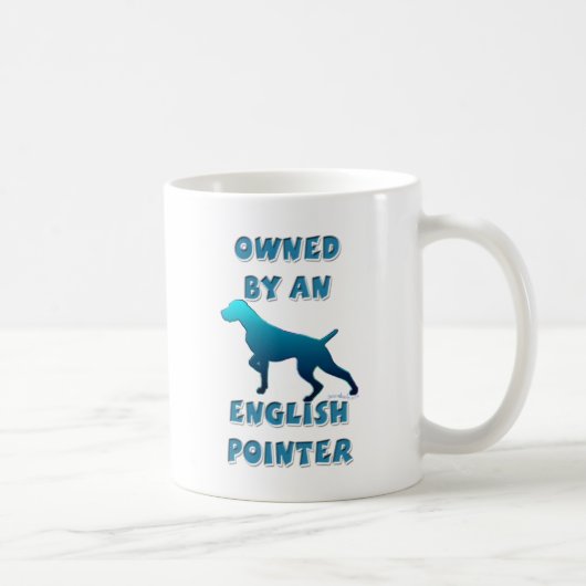 Besessen durch einen englischen Zeiger Kaffeetasse (Rechts)