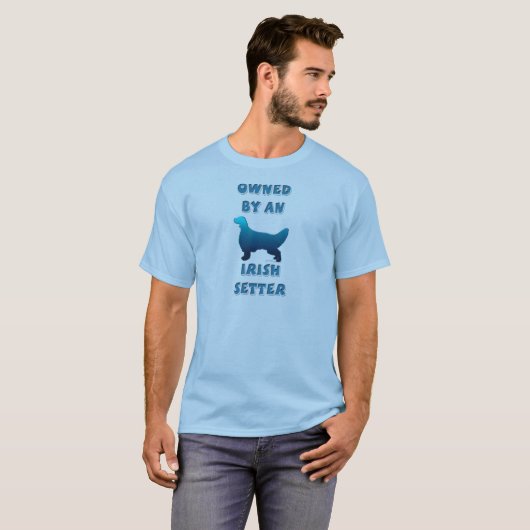 Besessen durch einen Irischen Setter T-Shirt (Vorne ganz)