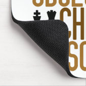 Besessen gewesen mit Schach Mousepad (Ecke)