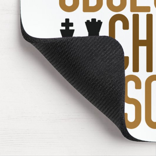 Besessen gewesen mit Schach Mousepad (Ecke)
