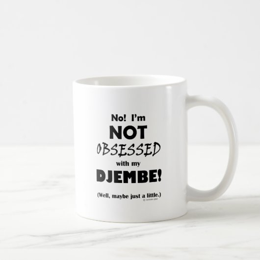 Besessen gewesenes Djembe Kaffeetasse (Rechts)