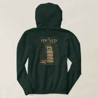 Besessen nicht verdient hoodie