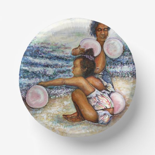 Besessen von der Eroberung der unmöglichen Papierp Pappteller (Vorderseite)