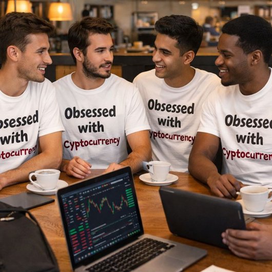 besessen von Kryptowährung T-Shirt