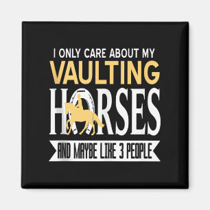 Besessen von Springpferden mehr als von Menschen,  Magnet