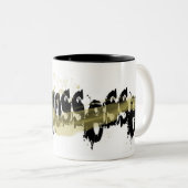 Besessen Zweifarbige Tasse (VorderseiteRechts)