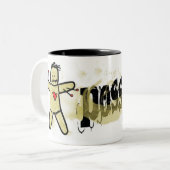 Besessen Zweifarbige Tasse (Vorderseite Links)