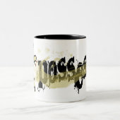 Besessen Zweifarbige Tasse (Mittel)