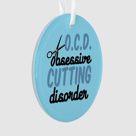 Besessene Ausschnitt-Störung Ornament (Vorderseite)