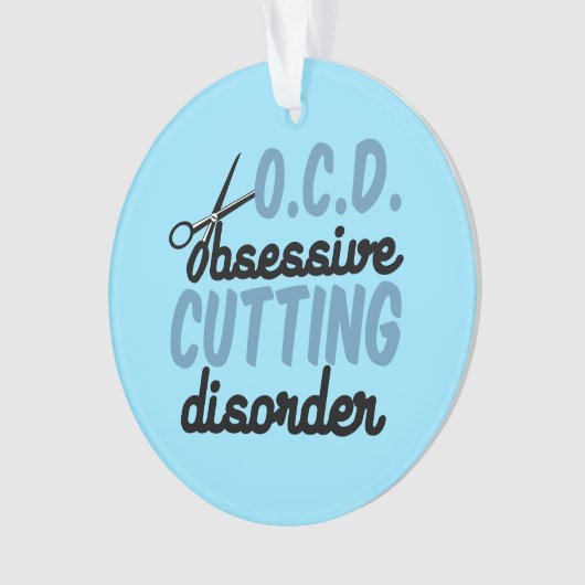 Besessene Ausschnitt-Störung Ornament (Vorderseite)