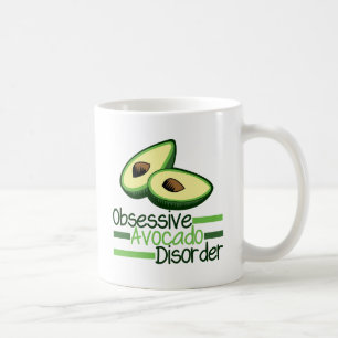 Besessene Avocado-Störungs-cooles Grün Kaffeetasse