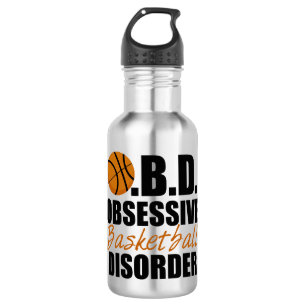 Besessene Basketball-Störung Trinkflasche