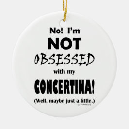 Besessene Concertina Keramikornament