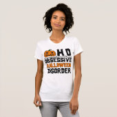 Besessene Halloween-Störung T-Shirt (Vorne ganz)