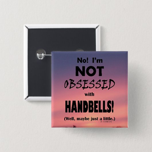 Besessene Handbells Button (Vorne & Hinten)