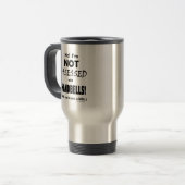 Besessene Handbells Travel Mug Reisebecher (Vorderseite Links)