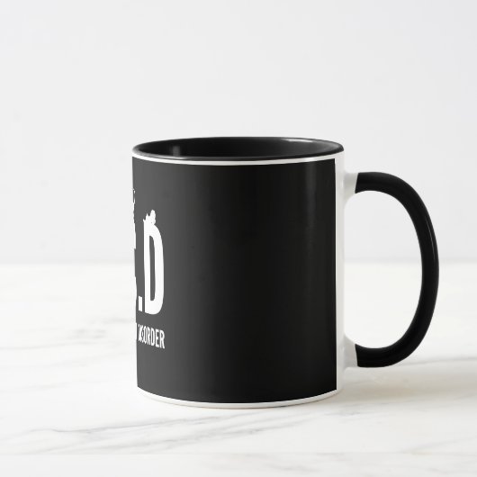 Besessene Katzen-Störung Tasse (Rechts)