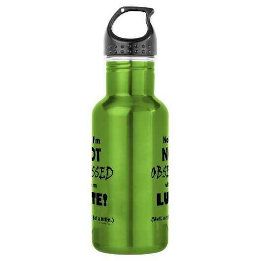 Besessene Lute Edelstahlflasche (Vorderseite)