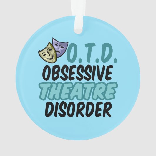 Besessene Theater-Störung Ornament (Rückseite)