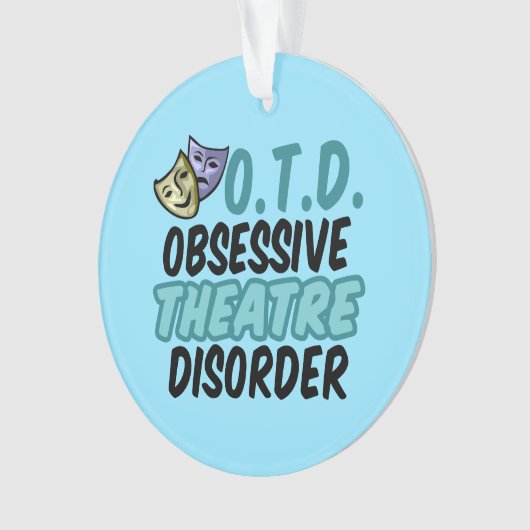 Besessene Theater-Störung Ornament (Vorderseite)