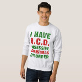 Besessene Weihnachtsstörung Sweatshirt (Vorne ganz)