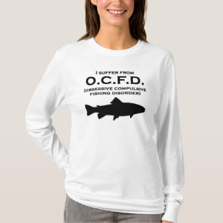 Besessene zwingende Fischen-Störung T-Shirt