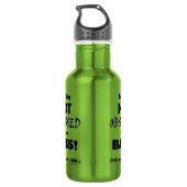 Besessener Bass Edelstahlflasche (Rückseite)