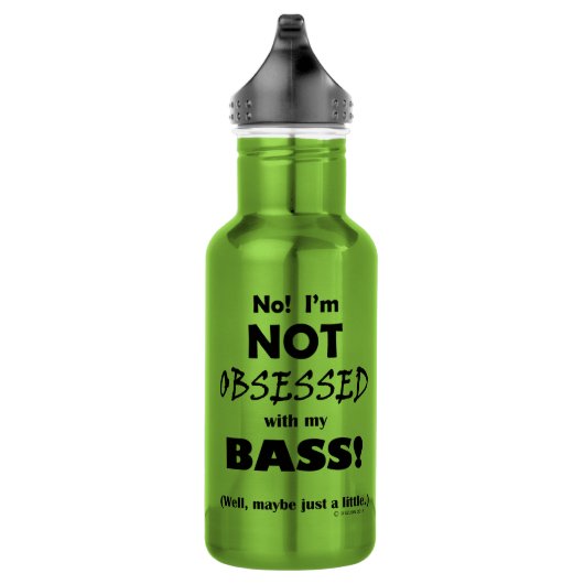 Besessener Bass Edelstahlflasche (Rechts)