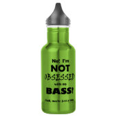 Besessener Bass Edelstahlflasche (Links)