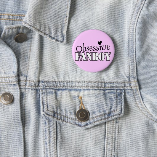 Besessener Fanboy Button (Beispiel)