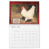 Besessener Huhn-Störungs-Kalender Kalender (Feb 2026)