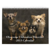 Besessener Kalender der Chihuahua-Störungs-2015 (Titelbild)