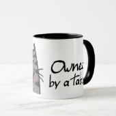 besessener Tabby Tasse (VorderseiteRechts)