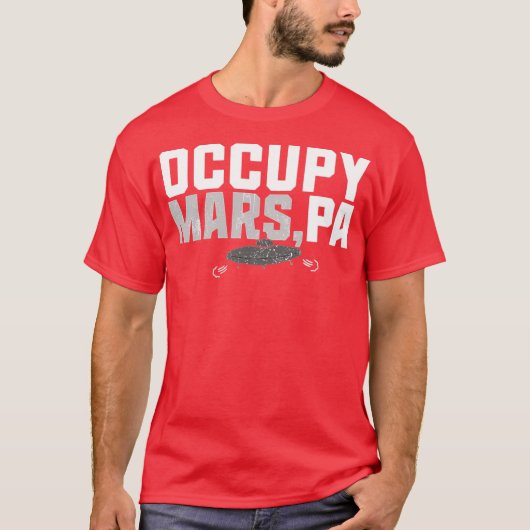 Besetze den Mars, PA T-Shirt (Vorderseite)