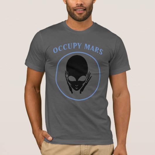 Besetze Mars T-Shirt (Vorderseite)