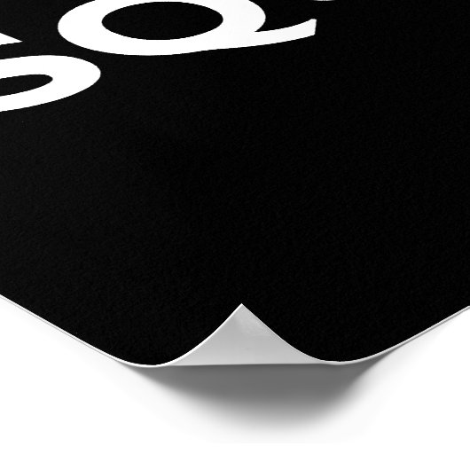 besetzen poster (Ecke)