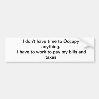 Besetzen Sie? Autoaufkleber