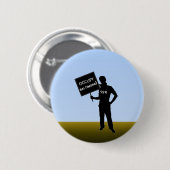Besetzen Sie Baltimore-Zeichen Button (Vorne & Hinten)