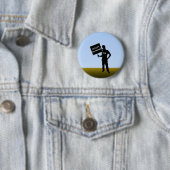 Besetzen Sie Baltimore-Zeichen Button (Beispiel)