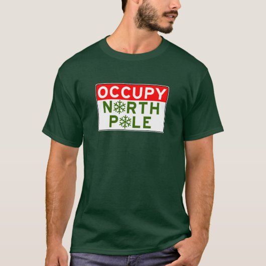 Besetzen Sie Nordpol T-Shirt (Vorderseite)