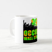 besetzen Sie wallstreet Kaffeetasse (Vorderseite Links)