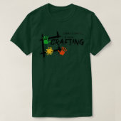 Besetzt Crafting Funny Sprichwort Hobby Crafter 1 T-Shirt (Design vorne)