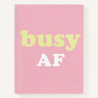 Besetzt Notebook Notizblock