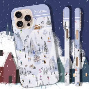 Besetzt Schneeberg Alpendorf Skigebiet Name iPhone 16 Pro Max Hülle