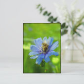 Besetzte Biene Postkarte (Stehend Vorderseite)