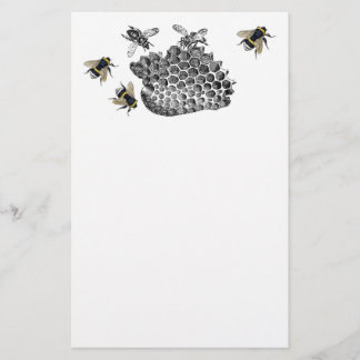 Besetzte Bienen Briefpapier