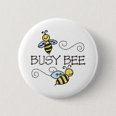Besetzte Bienen Button (Vorderseite)