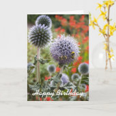 Besetzte Bienen ... Karte (Gelbe Blume)