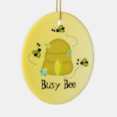 Besetzte Bienen mit Bienenstock Keramik Ornament (Rechts)