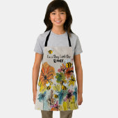 Besetzte Bienen-Schürze Schürze (Insitu)